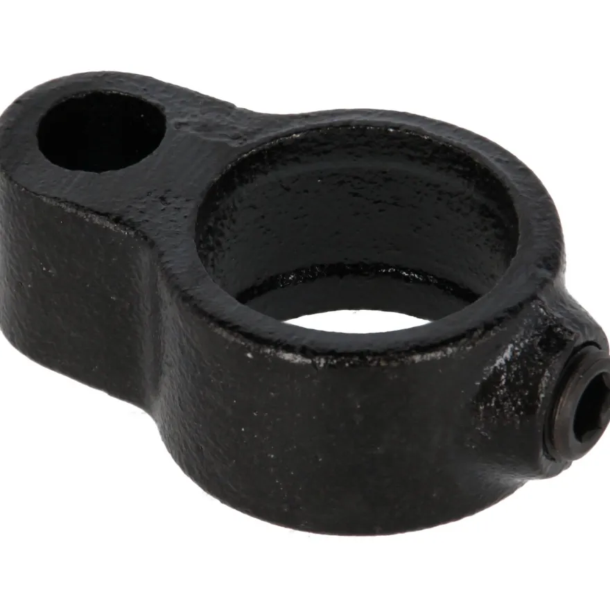 Rohrverbinder Angel Oberteil schwarz 1 1/4