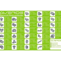 Rohrverbinder T-Verbinder 1 1/2