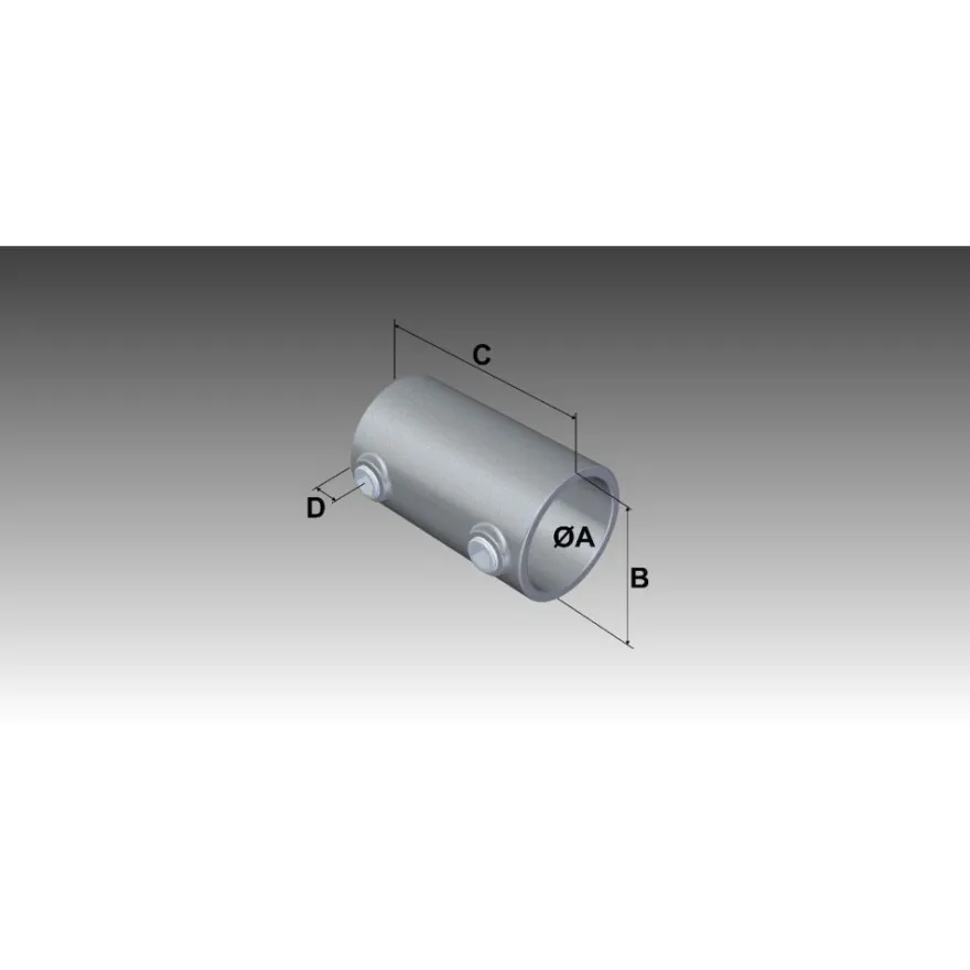 Rohrverbinder Verl?ngerungsst?ck 1 1/2