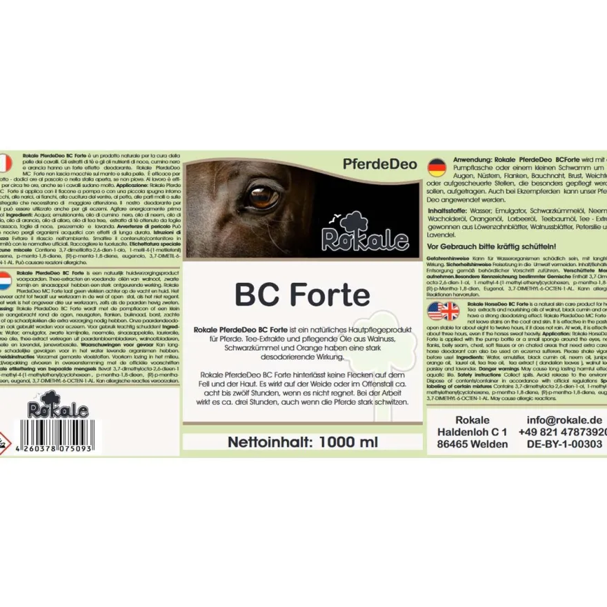 Rokale BC forte für Pferde