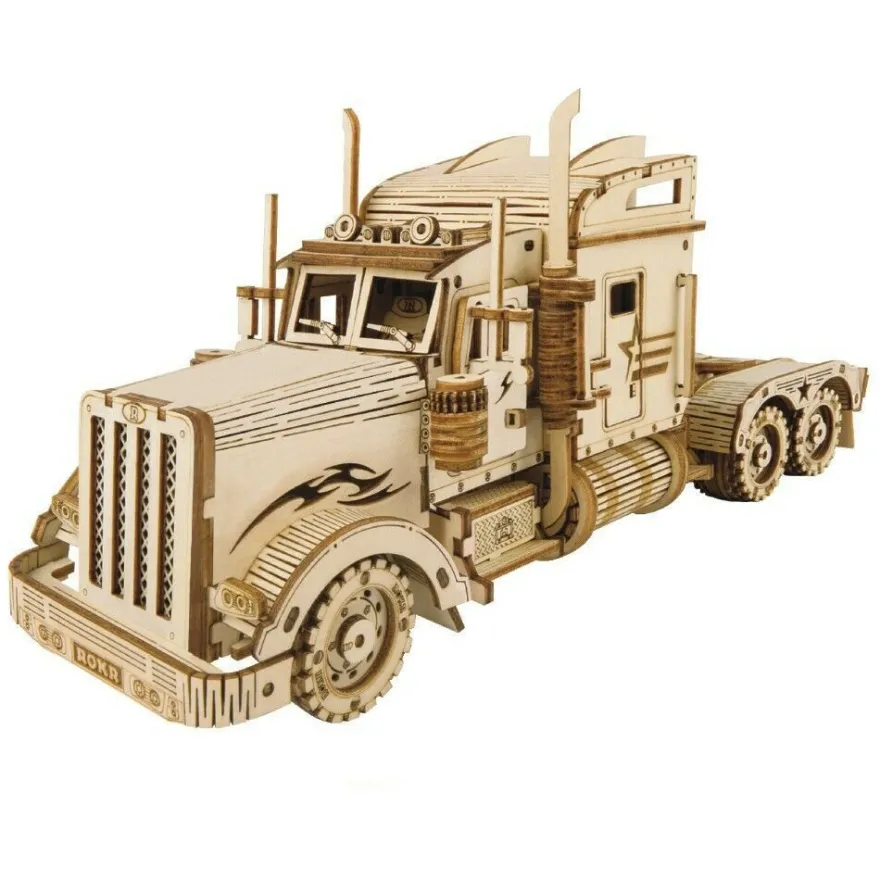 ROKR 3D-Holz-Puzzle Heavy Truck