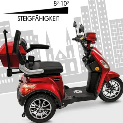Rolektro E-Trike 25 V.3 Pro Dreirad Elektroroller Seniorenmobil mit Straßenzulassung
