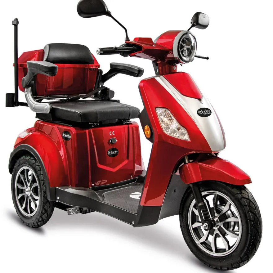 Rolektro E-Trike 25 V.3 Pro Dreirad Elektroroller Seniorenmobil mit Straßenzulassung