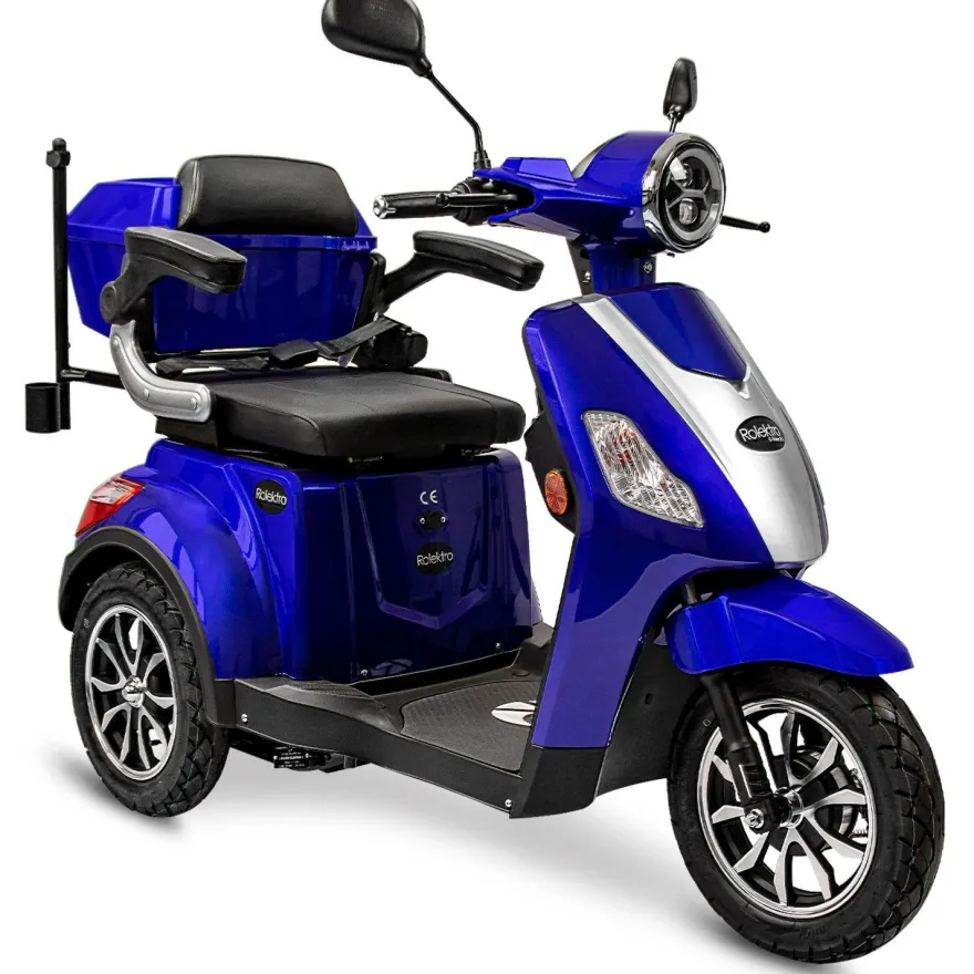 Rolektro E-Trike 25 V.3 Pro Dreirad Elektroroller Seniorenmobil mit Straßenzulassung