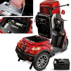 Rolektro E-Trike 25 V.3 Pro Dreirad Elektroroller Seniorenmobil mit Straßenzulassung