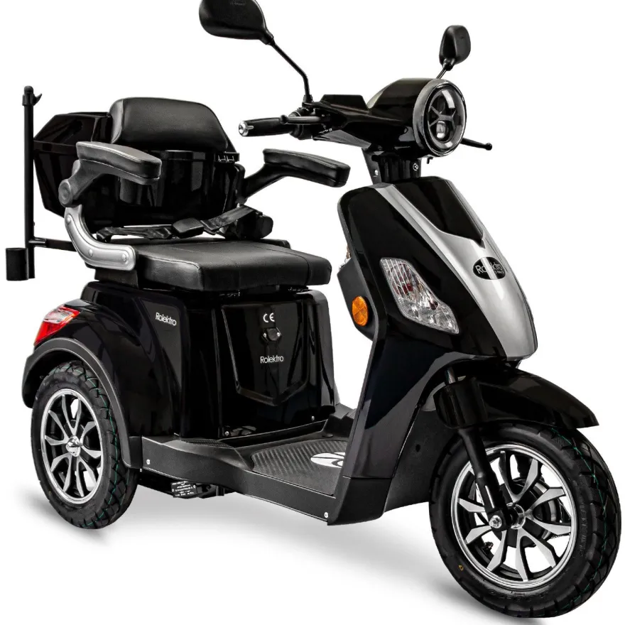 Rolektro E-Trike 25 V.3 Pro Dreirad Elektroroller Seniorenmobil mit Straßenzulassung
