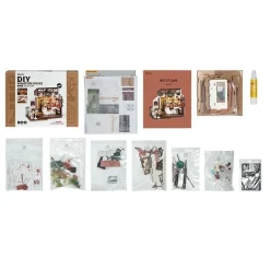 Rolife 3D-Holz-Puzzle DIY Coffee-Shop