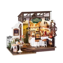 Rolife 3D-Holz-Puzzle DIY Coffee-Shop