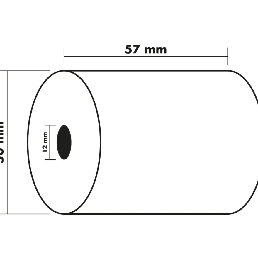 Rolle 1lg offset 60g 57X50X12 (10)