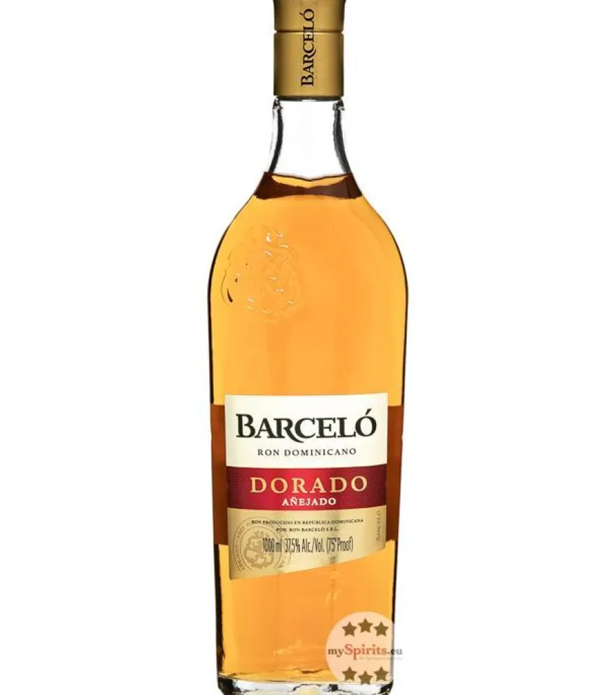 Ron Barcelo Dorado Añejo Rum (37,5 % Vol., 1 Liter)