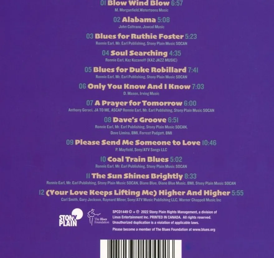 Ronnie Earl: Ronnie Earl - Mercy Me - - (CD / M)