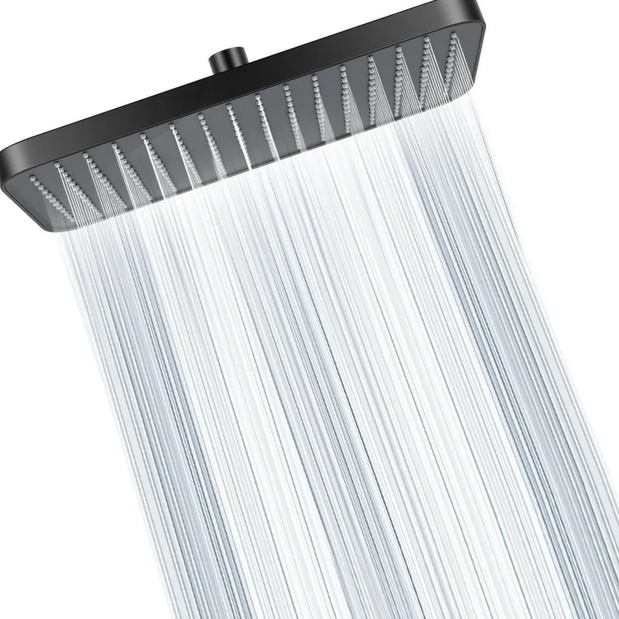 RONVIE 13 Zoll Duschkopf Regendusche, Fester Regenduschkopf Duschbrause mit