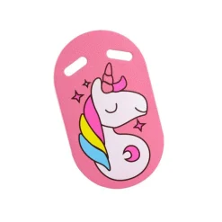 Rosafarbenes Einhorn-Schwimmbrett aus Schaumstoff