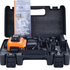Rosfix Set Kreuzlinienlaser ROT16L – 16 Linien, IP54, Stativ 120 cm