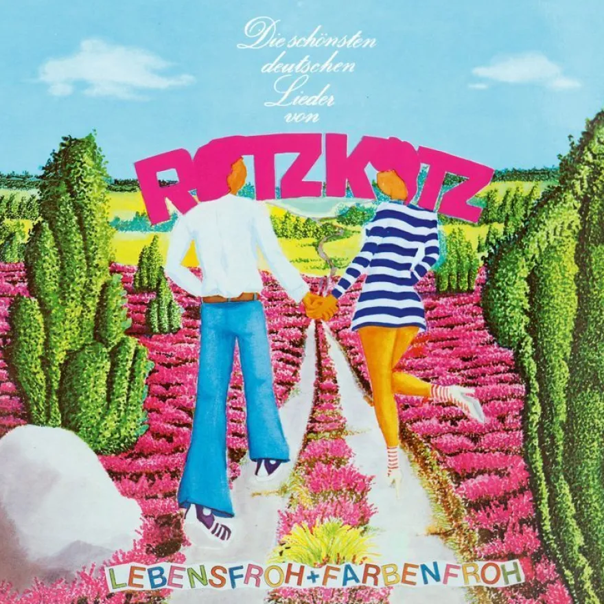 Rotzkotz: Lebensfroh + Farbenfroh - Tapete Musik - (CD / L)