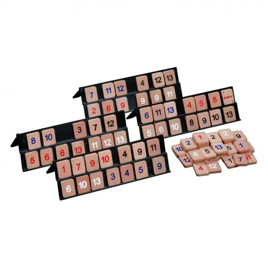 Rummy - Holz - Reisespiel