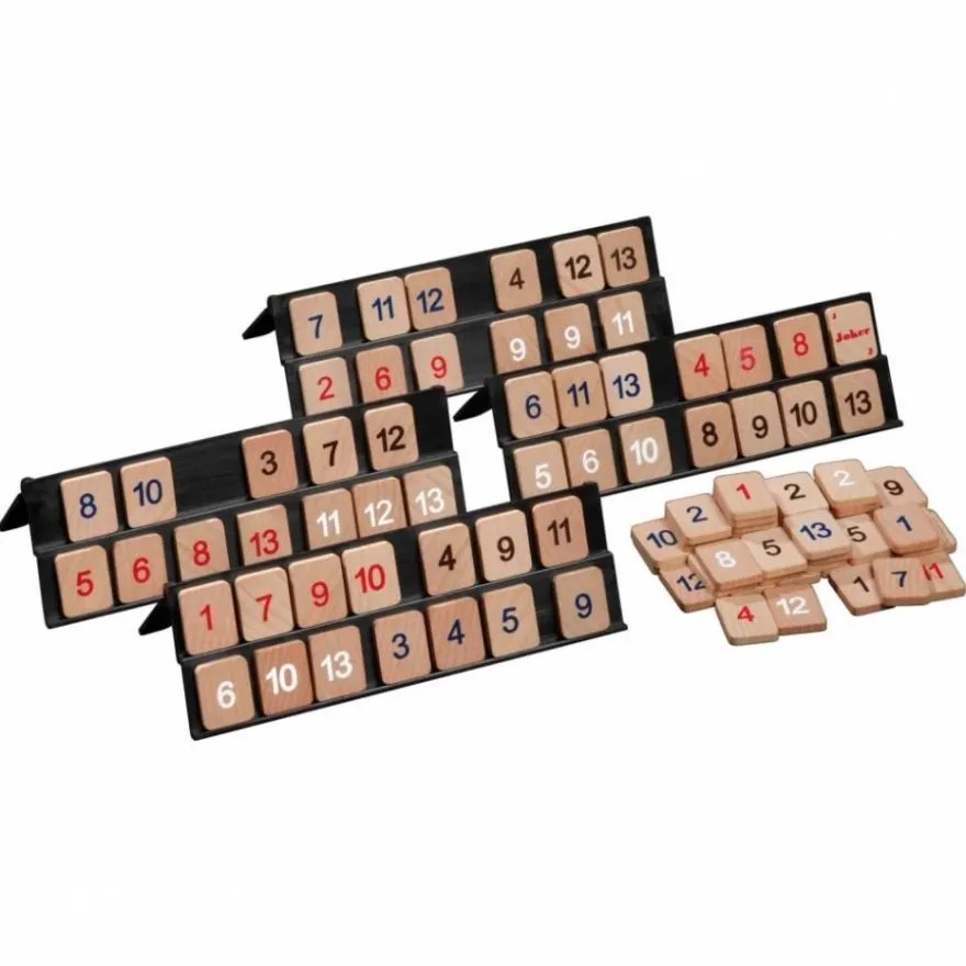 Rummy - Holz - Reisespiel