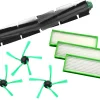 1 Rundbürste 3 Seitenbürsten 3 Filter geeignet Vorwerk VR200 VR 200 VR300 VR 300
