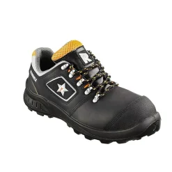 RUNNEX S3-Sicherheitshalbschuh TeamStar Schwarz/Orange