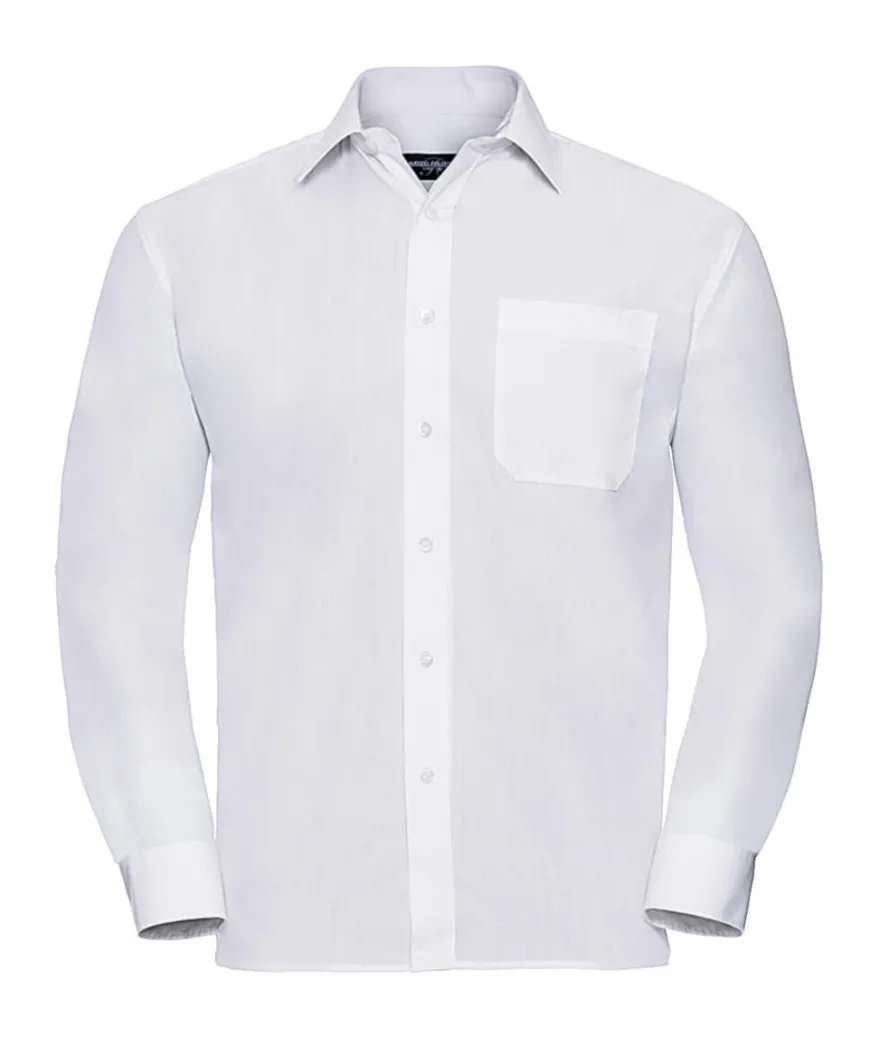 Russell Europe Herren Popelin Hemd pflegeleicht Job S-4XL LA R-934M-0 NEU