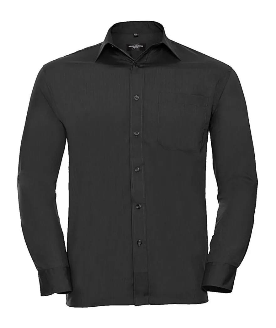 Russell Europe Herren Popelin Hemd pflegeleicht Job S-4XL LA R-934M-0 NEU