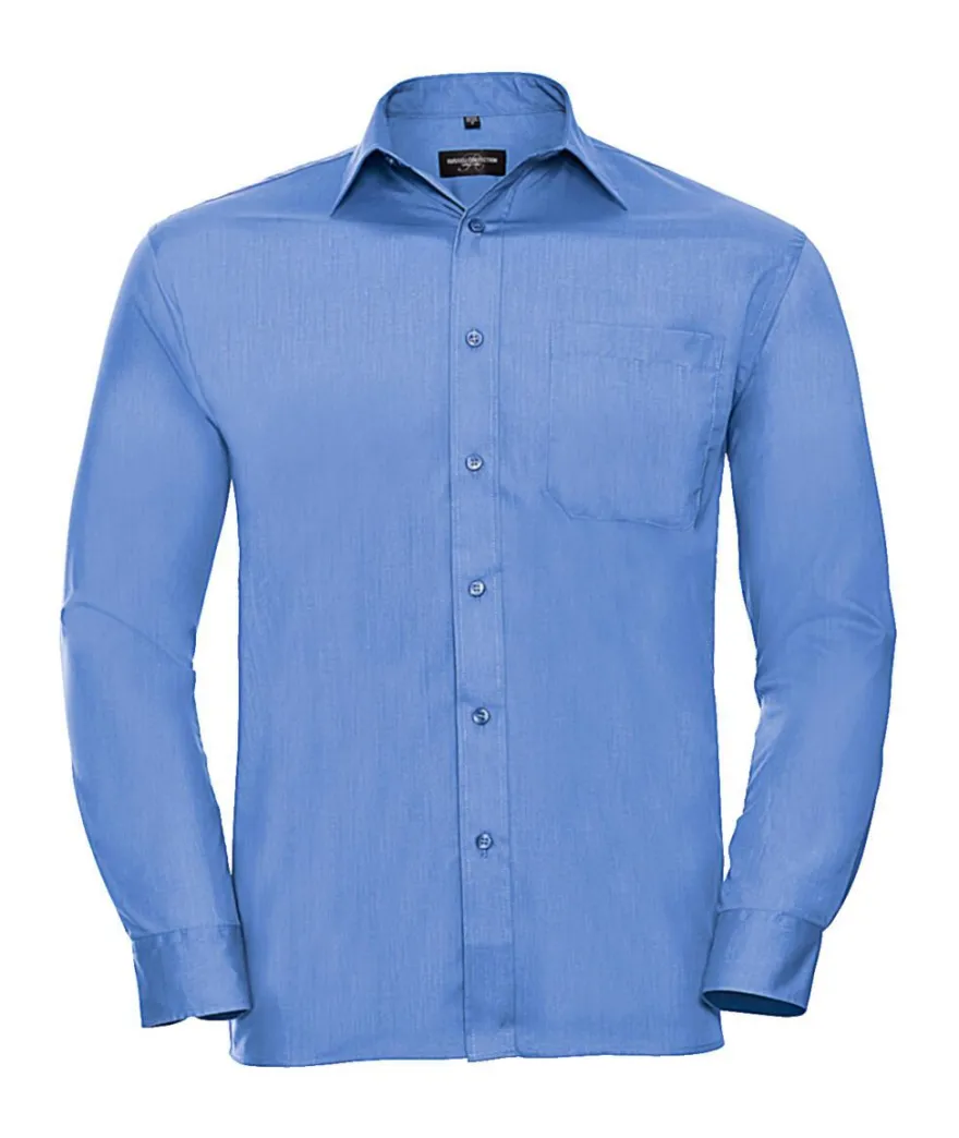 Russell Europe Herren Popelin Hemd pflegeleicht Job S-4XL LA R-934M-0 NEU