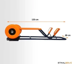 Sackkarre, Transportkarre, Sackrodel, 200 kg Traglast, klappbare Schaufel