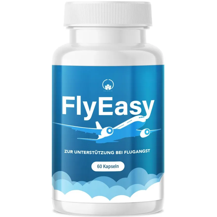 Saint Nutrition® FlyEasy | gegen Flugangst - Für entspannte Flüge - Reise und Travel