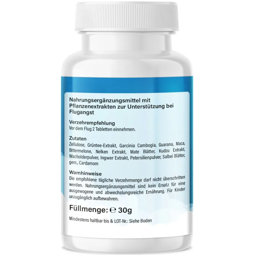 Saint Nutrition® FlyEasy | gegen Flugangst - Für entspannte Flüge - Reise und Travel