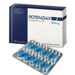 Saint Nutrition® Potenziax 50mg Filmtabletten - Potenzmittel rezeptfrei für Männer
