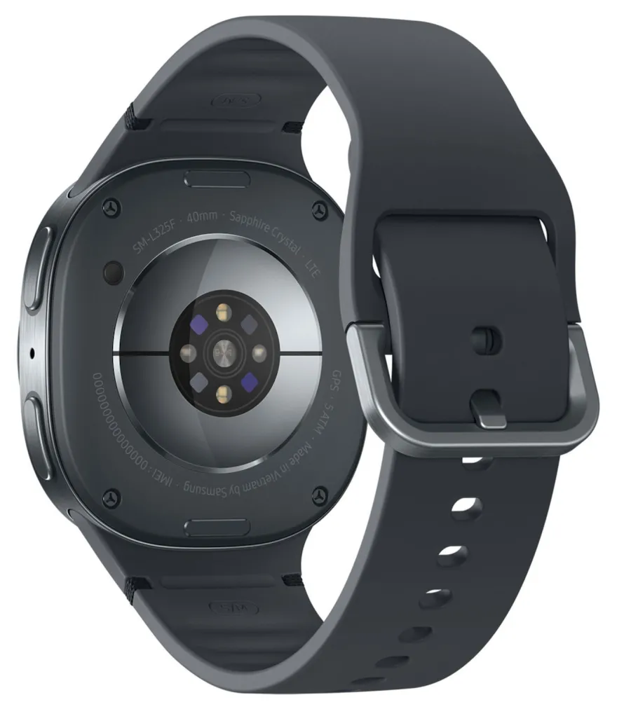 Samsung Galaxy Watch8 - 40 mm - Carbon-Schwarz - intelligente Uhr mit Sportband... ->