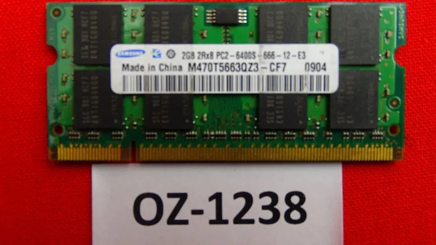 Samsung M470T5663QZ3-CF7 2Rx8 PC2-6400S 800 Mhz
