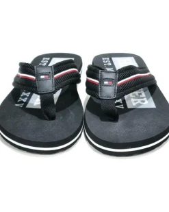 Sandalen Tommy Hilfiger Textil schwarz