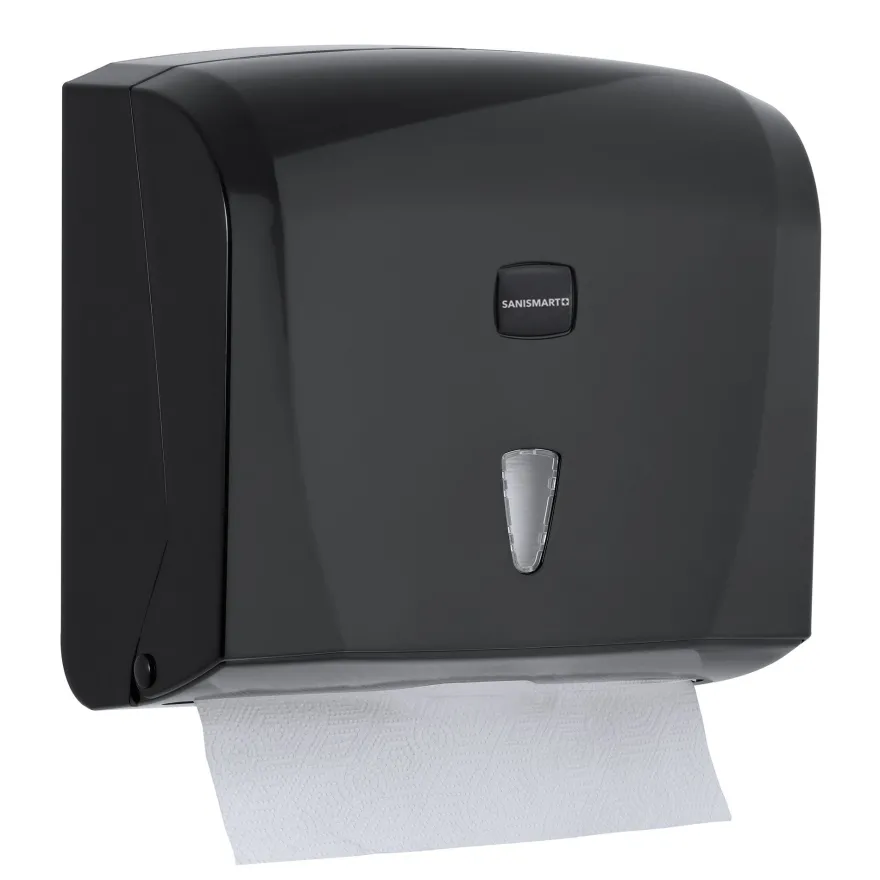 Sanismart Handtuchspender Stella für 300 Blatt C-V-Falz max. 24 cm