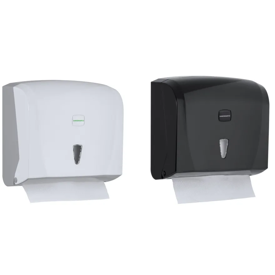 Sanismart Handtuchspender Stella für 300 Blatt C-V-Falz max. 24 cm