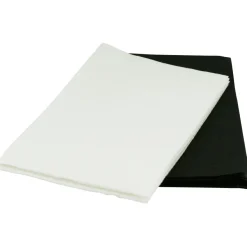 500 Sanismart Patientenservietten weiß oder schwarz 33 x 45 cm
