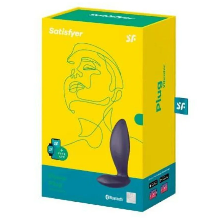 Satisfyer - Power Plug - Anal-Vibrator (mit App-Steuerung) - Violett
