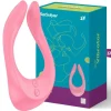 Satisfyer - Vibrator Partner Multifun 2 Rosa Auflegevibrator Druckwellen