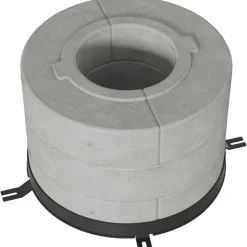 Satz Betonsammelscheiben 6 Stk. 3 Schichten für Kaminöfen TORA/M