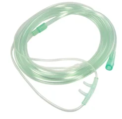 Sauerstoffbrille mit gebogenen Nasenstutzen 2,13 m, verschiedene Größen