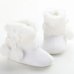 Saugling Stiefel Pluschgekleidet Warme Schuhe Kleinkind Mode Boden