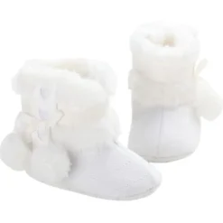Saugling Stiefel Pluschgekleidet Warme Schuhe Kleinkind Mode Boden