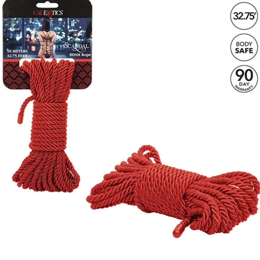 Scandal Red BDSM-Seil, 10 m