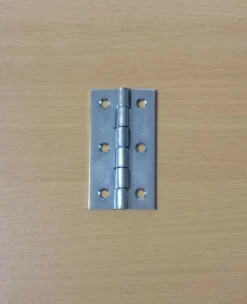 Scharnier h30 x b22 x 1,0 mm hell verzinkt, Lochung 4x3 SK Beschläge 228401
