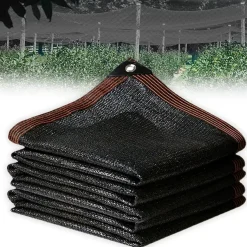 Schattierungsnetz 2x2m für Gewächshaus Schattiernetz Sonnensegel 90% Shading