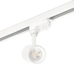 Schienensystem Komplett-Set 1m + 2m + 2m 14xLampe T-Verbinder Netzteil, Kappe Weiß
