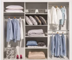 Schlafzimmer komplett weiß hochglanz IRIS Set C Schwebetürenschrank Bett Kommode