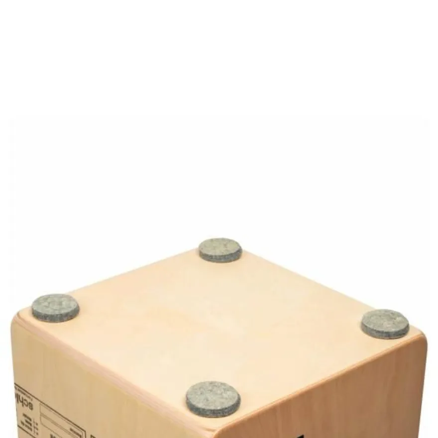 Schlagwerk CP403 Natur Cajon mit Bag Pink und Pad