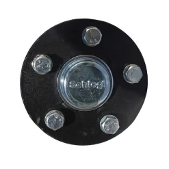Schlegl 750kg Anhänger Achse MB8 - 1200mm - 5x112 - niedriger Bock - ungebremst