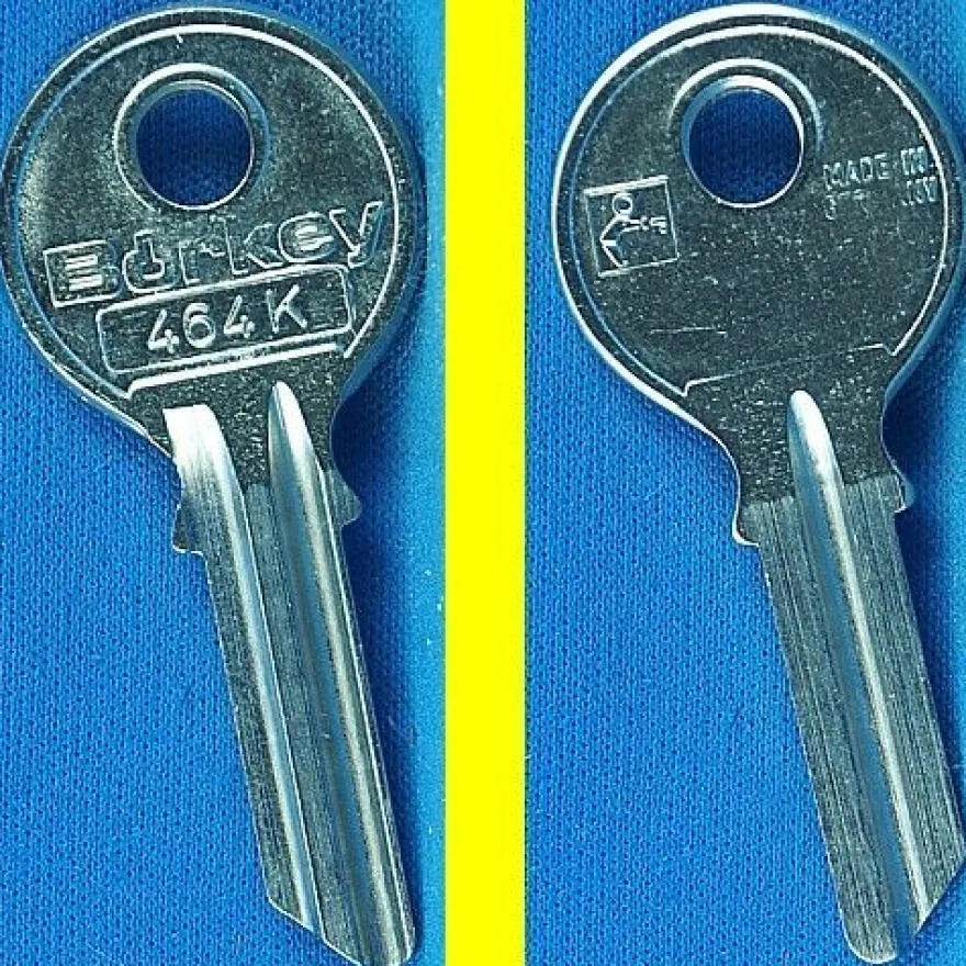 Schlüsselrohling Börkey 464 K neu - für verschiedene Bosch, DLP, GHE, Maquet, Presta